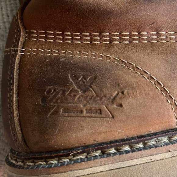 THOROGOOD MEN'S STEEL TOE LACE UP WORK BOOTS size 9 - Picture 7 of 11